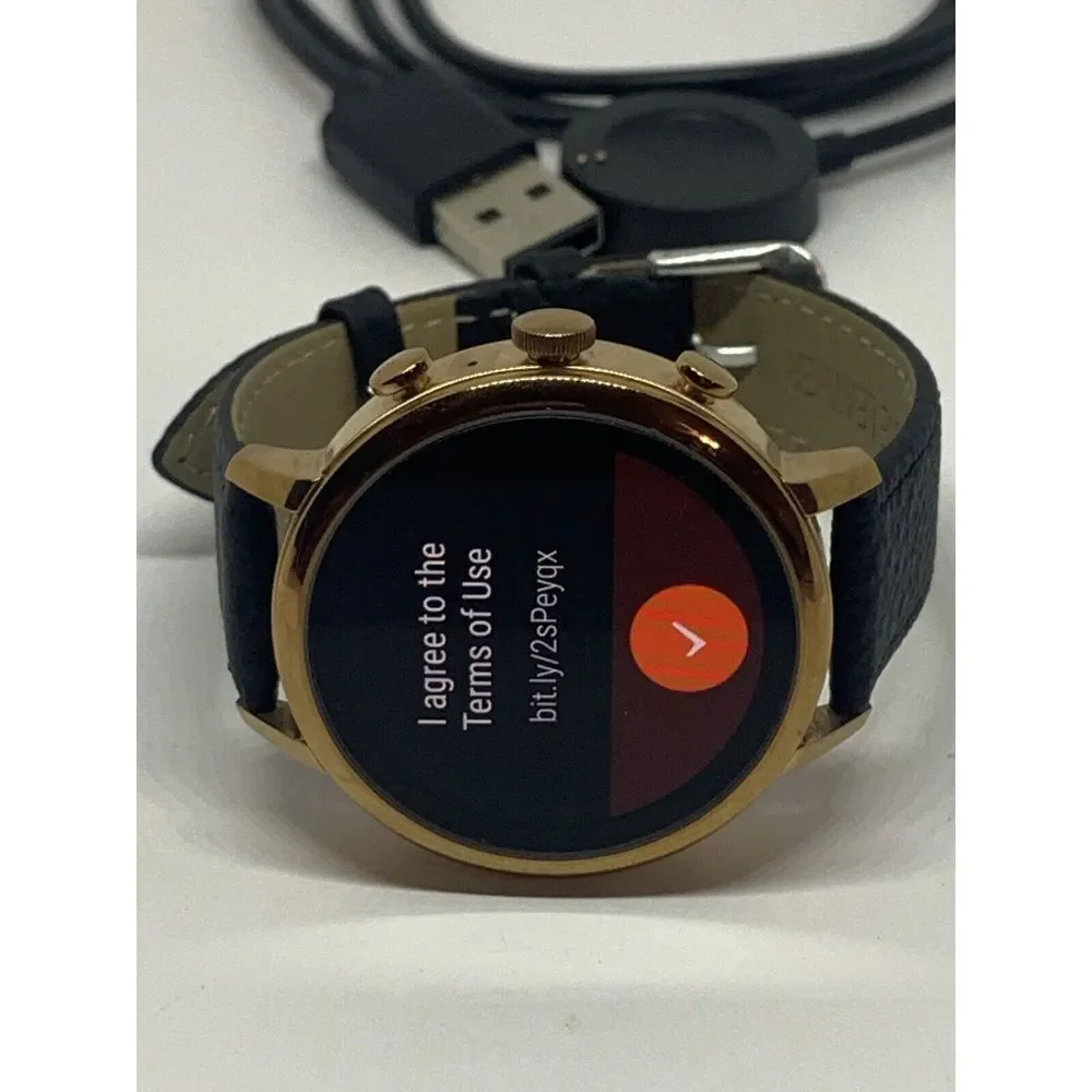 Fossil Gen 4 Authentic Digital Dial Smart Watch Custom Band FTW6018 QT492